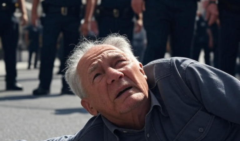 A police officer forced my 72-year-old husband to lie face-down on scorching asphalt all because his exhaust was too loud